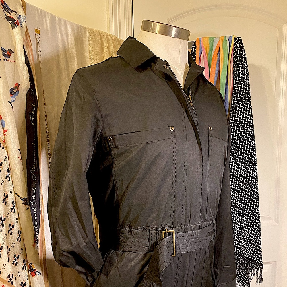 Black Zara Jumpsuit, Coveralls. NWOT.
